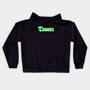 Monochrome Taurus Kids Hoodie